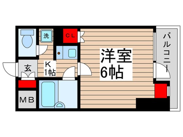 アクシス大久保の物件間取画像